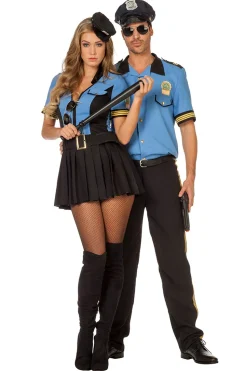 Sexy Politie Kostuum blauw