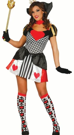 Sexy Queen of Hearts kostuum