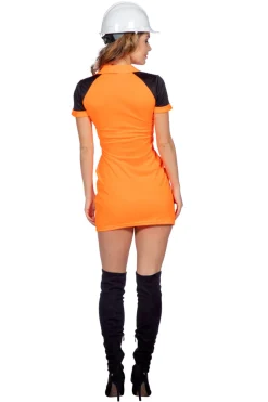 Sexy wegwerker kostuum
