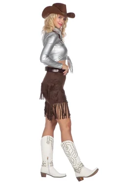 Silver Cowgirl Dameskostuum