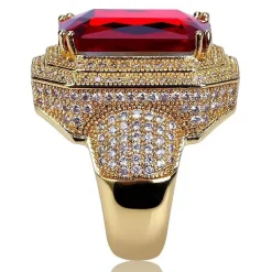 Sinterklaasring Ruby Deluxe