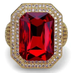 Sinterklaasring Ruby Deluxe