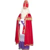 Sint polyesterfluweel met kokermijter
