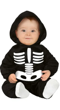 Skelet babykostuum