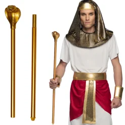 Slangenscepter 2-delig goud