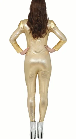 Space warrior kostuum goud