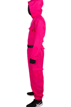 Squid game bewaker kostuum dames