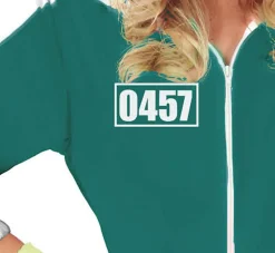 Squid Game deelnemer kostuum dames