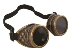 Steampunk bril koper