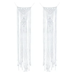 Stoeldecoratie macrame 2st