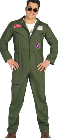 Straaljager piloot kostuum jumpsuit
