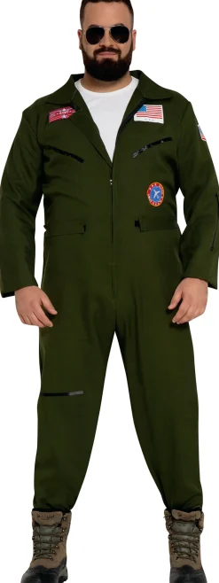 Straaljager piloot kostuum jumpsuit