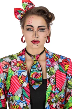 Stropdas Pop-Art kort