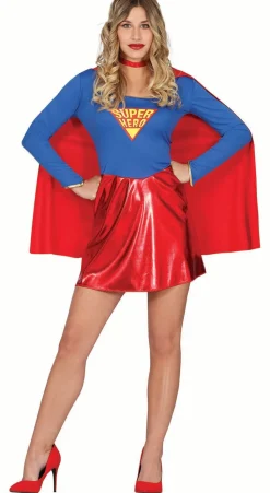 Superwoman kostuum dames
