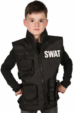 SWAT-FBI-POLICE Vest voor kinderen