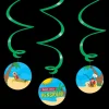 Swirl decorations Pensioen cartoon