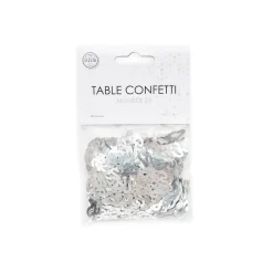 Tafelconfetti 25 jaar zilver