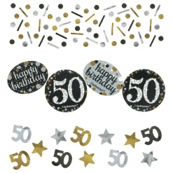 Tafelconfetti leeftijden Sparkling Celebration