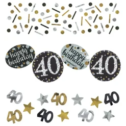 Tafelconfetti leeftijden Sparkling Celebration