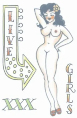 Tattoos FX Pin Up