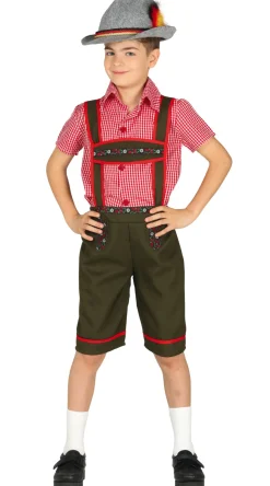 Tiroler jongen kostuum