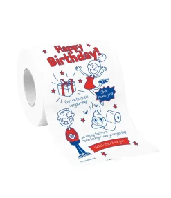 Toiletpapier Happy Birthday