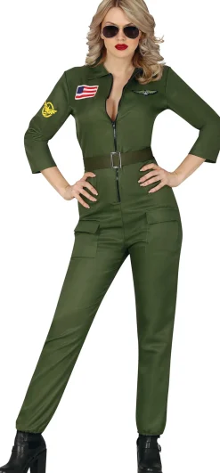 Top Piloot jumpsuit dame