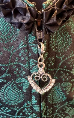 Trachten hanger hart met strass