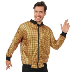 Trainingsjas Disco Gold unisex