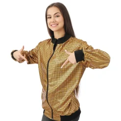 Trainingsjas Disco Gold unisex