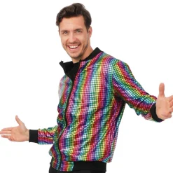 Trainingsjas Disco Rainbow unisex