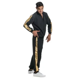 Trainingspak Black and Gold Rapper