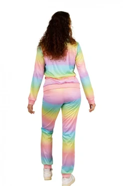 Trainingspak Regenboog Pastel dames