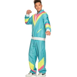 Trainingspak Retro man neon