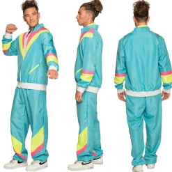 Trainingspak Retro man neon