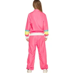 Trainingspak Retro vrouw neon