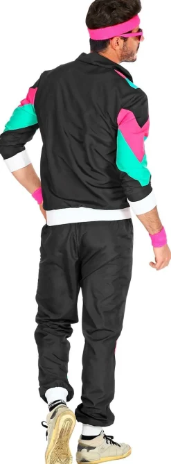 Trainingspak 80s zwart
