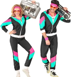 Trainingspak 80s zwart