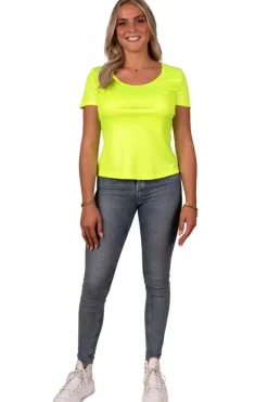 T-shirt dames neon