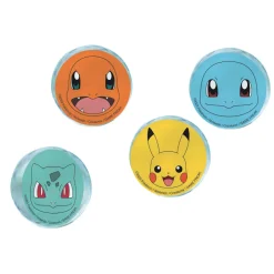 Uitdeelcadeautjes Pokemon Stuiterballen 4st