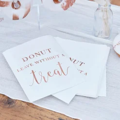 Uitdeelzakjes Donut Leave 20st
