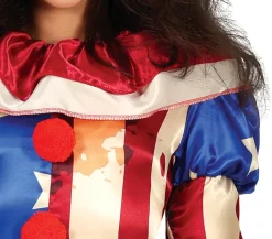 USA killer clown kostuum Dames