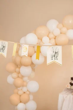 Vaantjes slinger baby safari nude 4m