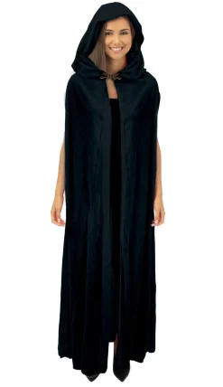 Velvet Cape met Capuchon 150cm