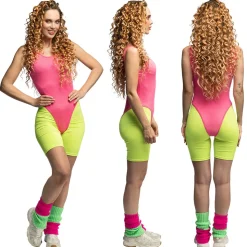 Verkleedset Aerobics Neon