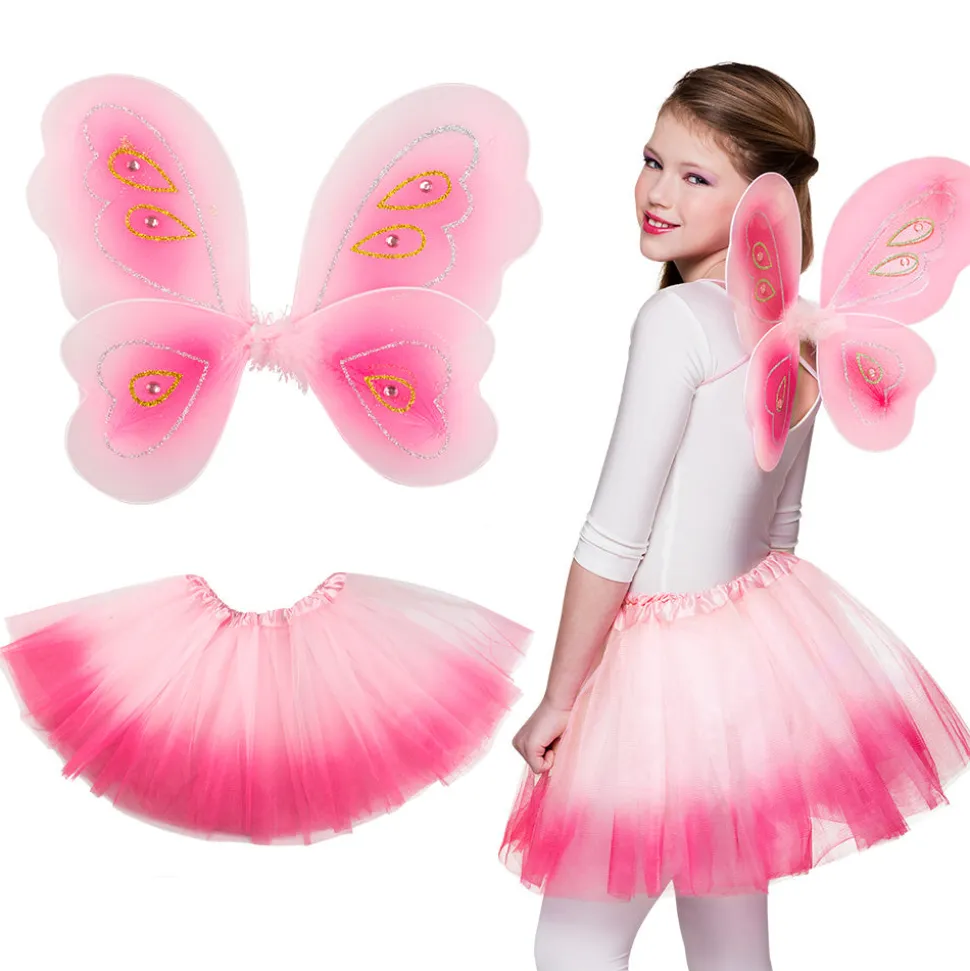 Verkleedset Roze Fee