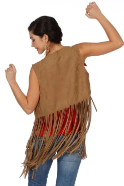 Vest voor Indiaan en Hippie Dames
