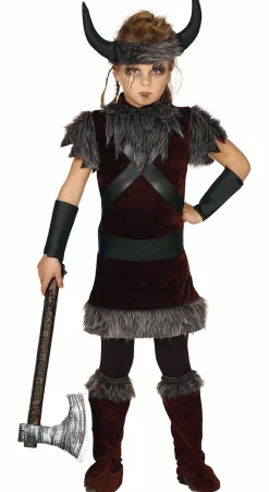Vikingmeisje kostuum