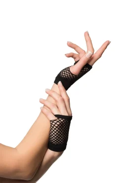 Vingerloze handschoenen visnet kort