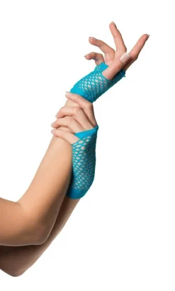 Vingerloze handschoenen visnet kort